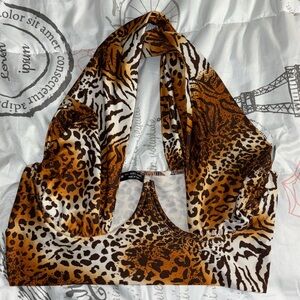 Animal Print Top
